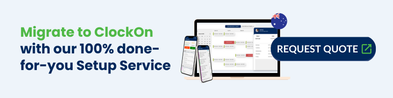 ClockOn setup service